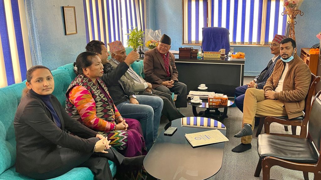 नेपाल मेडिकल कलेजको स्वास्थ्य सेवाबारे स्थानीय जनप्रतिनिधिसँग छलफल