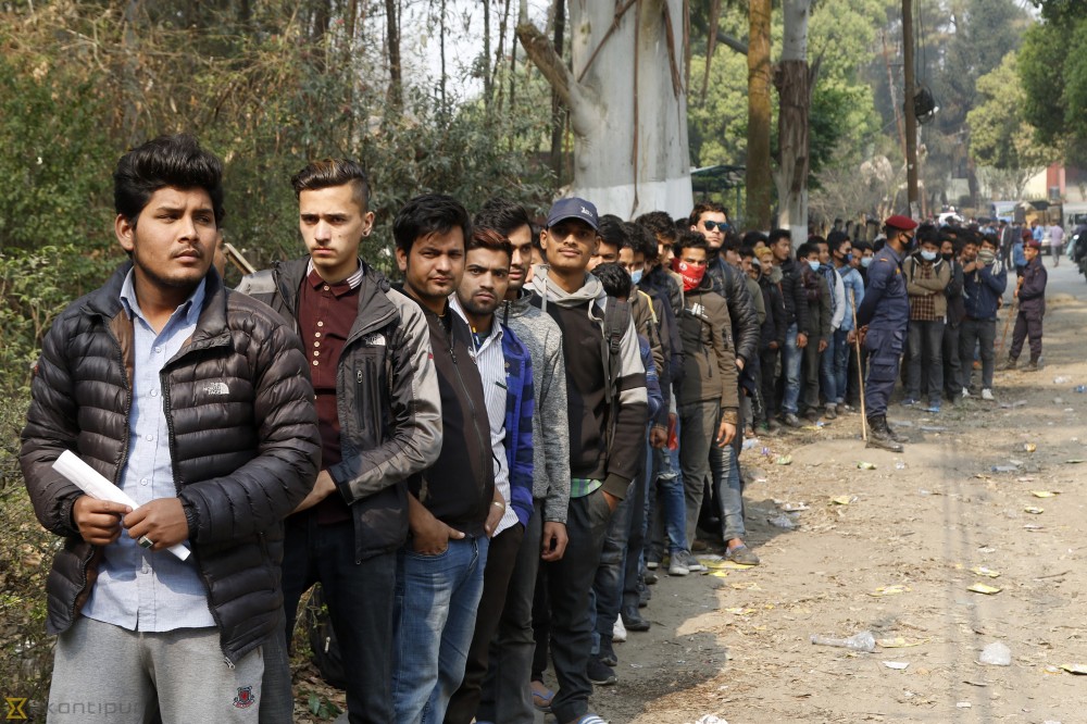 ईपीएस परीक्षामा थप २० हजारको आवेदन