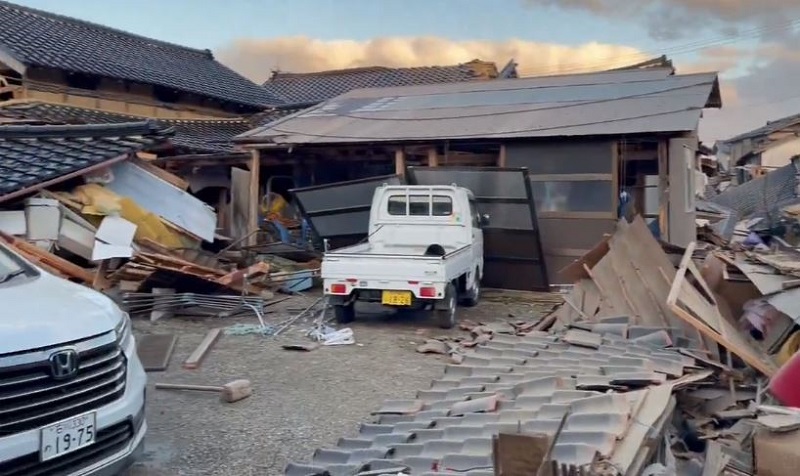 जापानमा शक्तिशाली भूकम्पमा परि ज्यान गुमाउनेको सङ्ख्या २० पुग्यो
