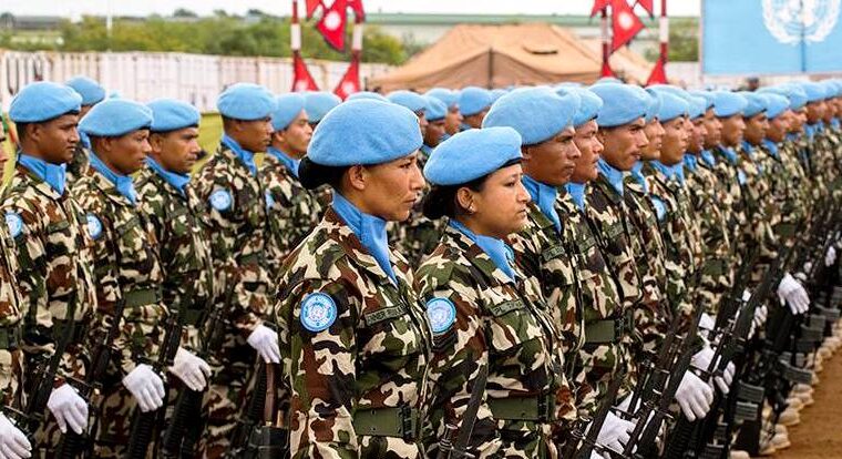 नेपाली शान्ति सेना बंकरमा