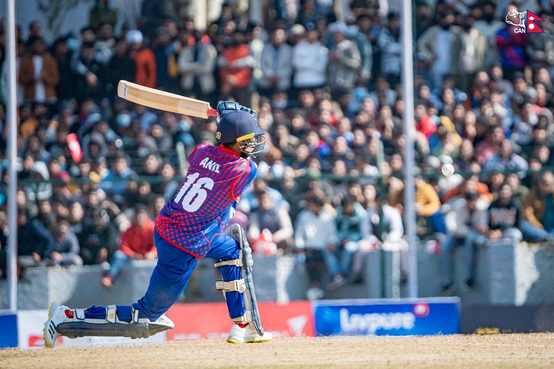 क्यानडाबिरुद्ध १९ बलमै ५० रन बनाएर अनिलले बनाए कीर्तिमान