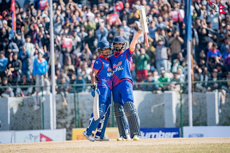 क्यानडासँगको दोस्रो एकदिवसीय क्रिकेट पनि नेपालले जित्यो