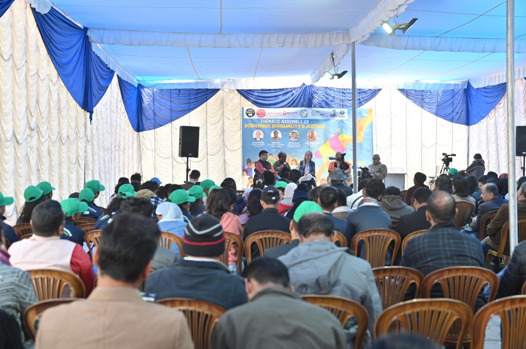 विश्व सामाजिक मञ्चको १६औं विश्व भेला मार्फत अक्सफामले उठान गरेका मुद्घा
