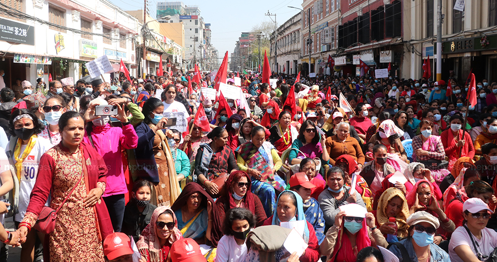 विभिन्न कार्यक्रमका साथ आज अन्तर्राष्ट्रिय महिला दिवस मनाइँदै