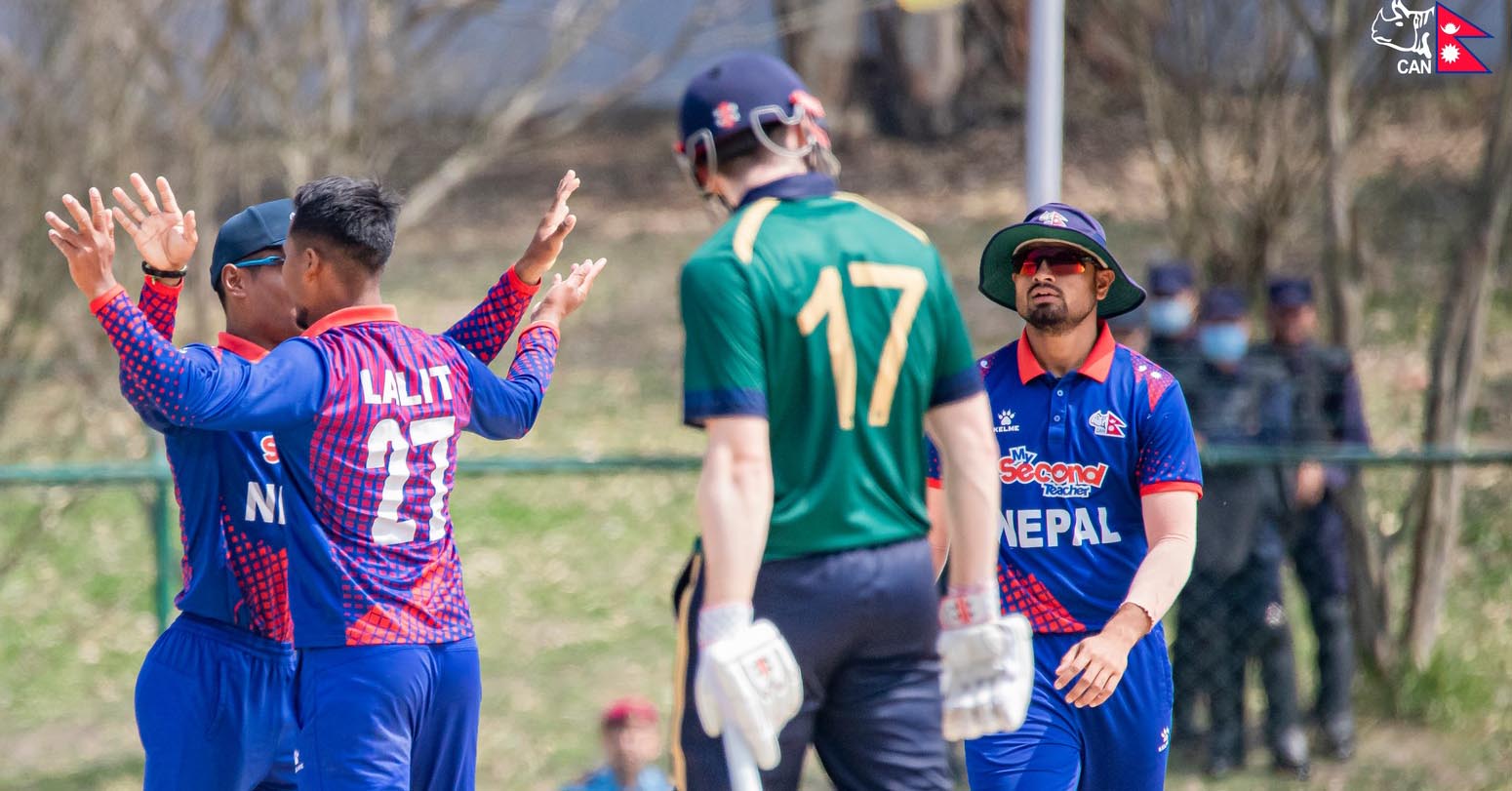 नेपाल ‘ए’ र आयरल्याण्ड वोल्भ्सबीचको टी–२० सिरिजको पहिलो खेल आज