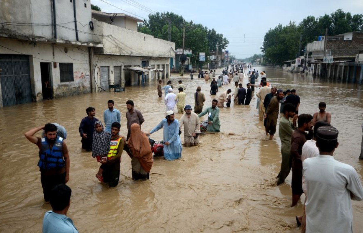 पाकिस्तानमा भारी वर्षाका कारण ८७ जनाको मृत्यु, ८० बढी घाइते