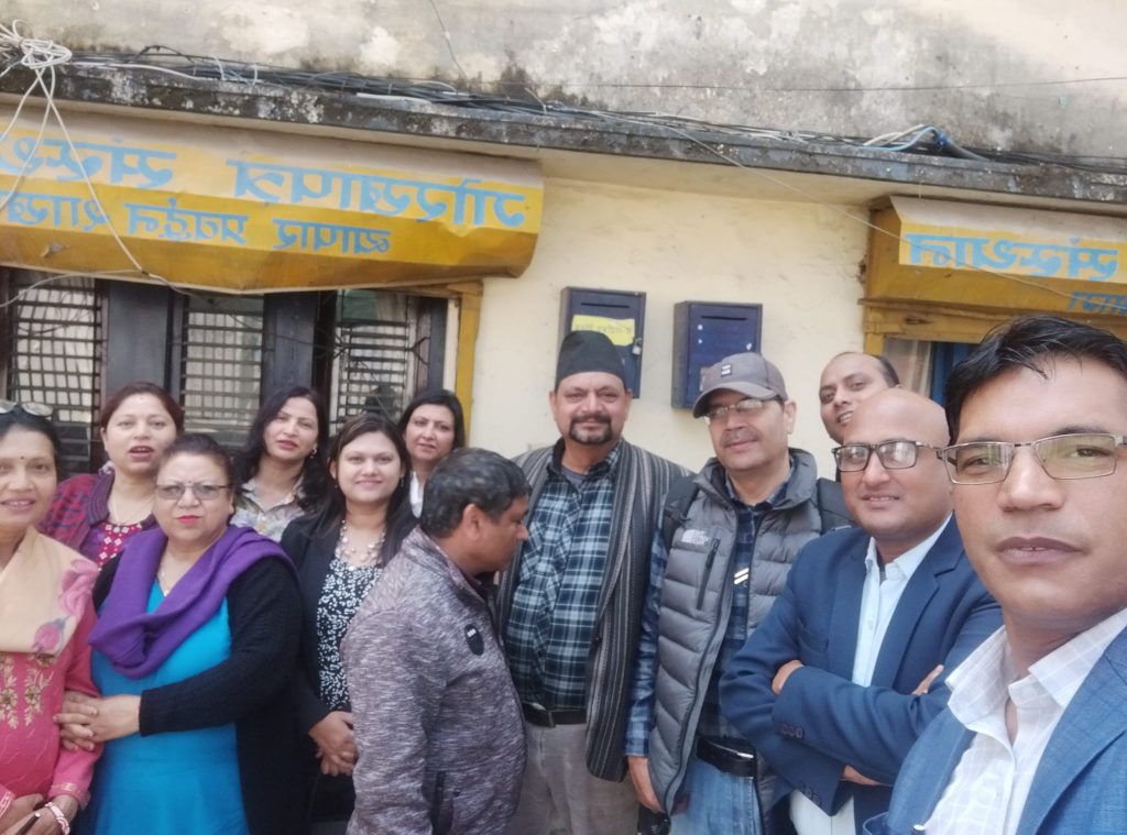 अध्यक्षको राजीनामा माग गर्दै गोरखापत्र संस्थानका कर्मचारी आन्दोलित