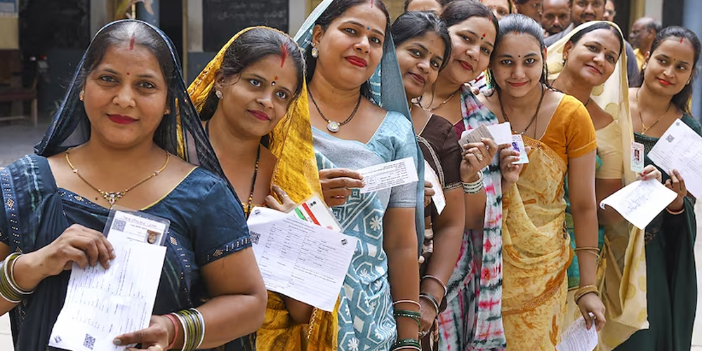 भारतमा आज १० राज्यका ९६ सिटका लागि मतदान हुँदै