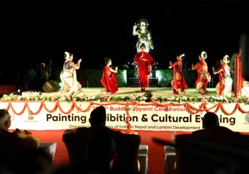 भारतीय राजदूतावासद्वारा बुद्ध जयन्तीको अवसरमा लुम्बिनीमा विभिन्न कार्यक्रम सम्पन्न