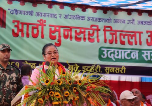 २०८४ मा एमालेलाई एक नम्बर बनाउन आन्तरिक समस्या अन्त्य गर्नुपर्छ: मन्त्री चौधरी