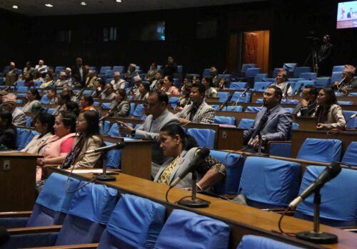 प्रतिनिधिसभामा मन्त्रालयगत बजेटमाथि छलफल