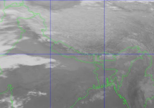 नेपालमा पश्चिमी वायु र स्थानीय वायुको आंशिक प्रभाव