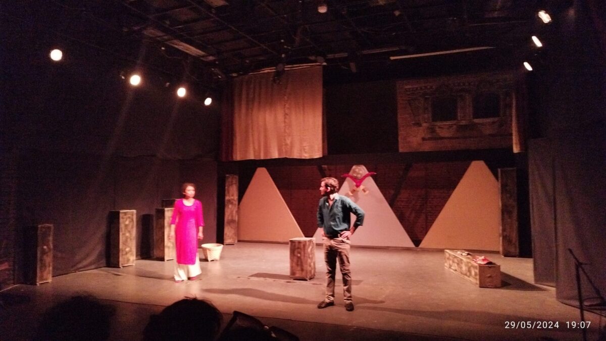 देवी कुमारीको विषयमा आधारित नाटक ‘अग्निचक्षु’  शिल्पी थिएटरमा प्रदर्शन