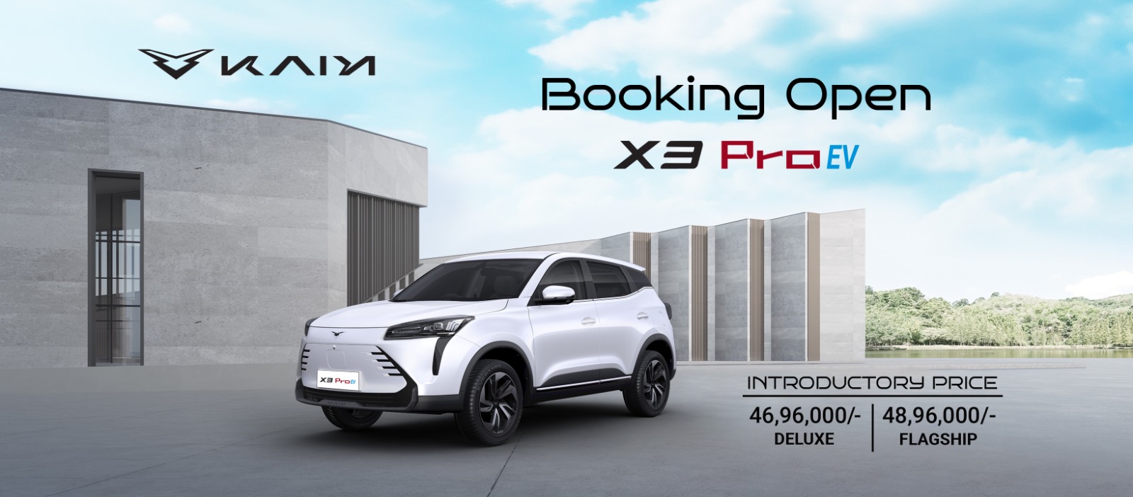Booking Open for Kaiyi X3 Pro EV.  or Introductory Price of Kaiyi X3 Pro EV unveiled. Bookings Open.
