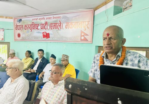 ‘एमालेमा कुनै पनि गुटउपगुट छैन्’ : प्रदीप ज्ञवाली