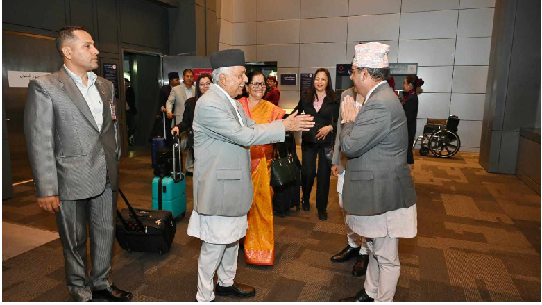 राष्ट्रपति पौडेल दोहामा