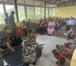 नेपाली सेनाद्वारा प्रकृतिक विपत्तिमा सुरक्षित रहन स्थानीयलाई तालिम