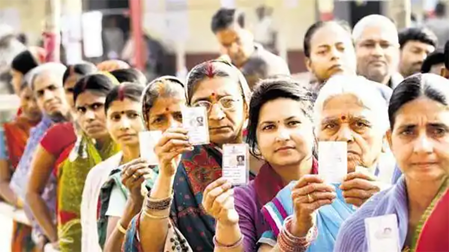 भारतीय निर्वाचन अपडेट : एनडीए २५७, इण्डिया गठबन्धन १६५ सिटमा अगाडि