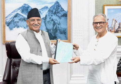 बूढीगण्डकीको काम अघि बढाउन सरकारलाई बाबुरामको भदौंसम्मको ‘अल्टिमेटम’