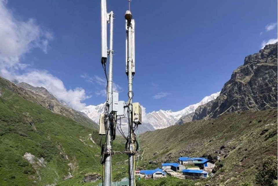 माछापुच्छ्रे र अन्नपूर्ण बेस क्याम्पमा नेपाल टेलिकमको फोरजी सेवा विस्तार