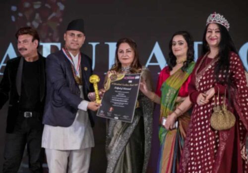 अन्तर्राष्ट्रिय अवार्डद्वारा जुगल नवगुरुकुल सम्मानित