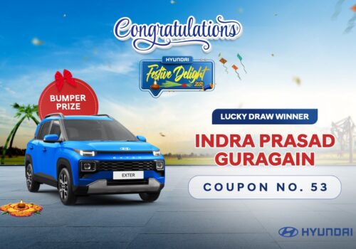 Winner of “Hyundai Festive Delight 2080” Offer Announced