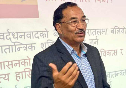 ‘मुलुकले संघीयता धान्न नसक्ने अबस्थामा छ, अब यो खारेज गर्नुपर्छ’ : कमल थापा