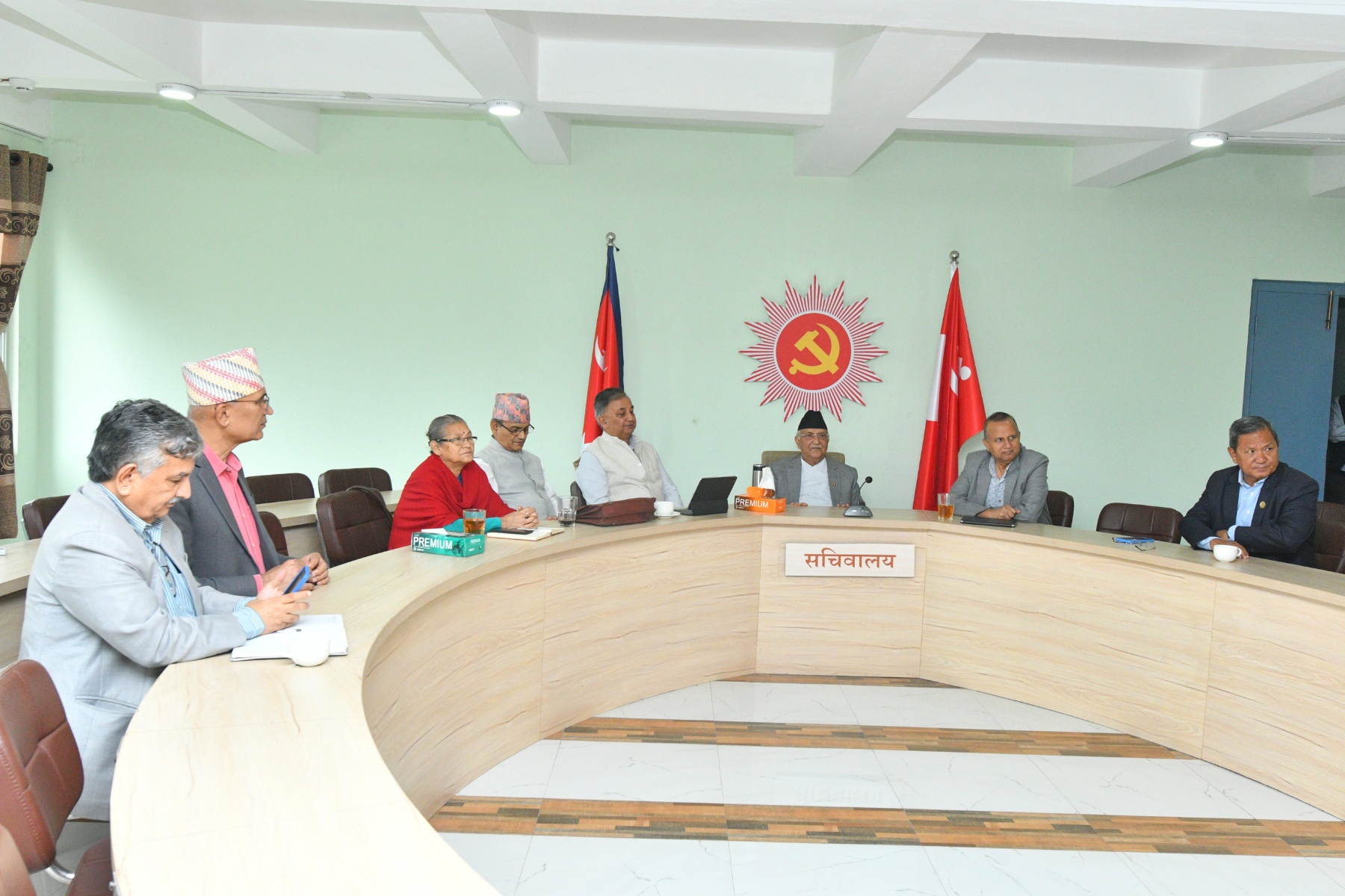 एमालेले आजै सरकारलाई दिएको समर्थन फिर्ता लिने