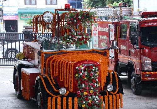 १०६ वर्ष पुरानो दमकल मर्मतपछि सञ्चालनमा