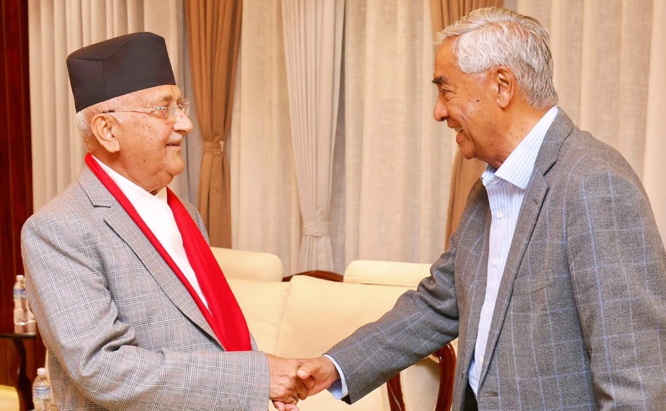 कांग्रेस र एमालेबिच मन्त्रालयको भागबन्डा लगभग टुङ्गियो