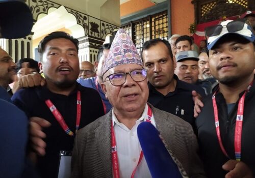‘वर्तमान सरकारले संसदको सामना गर्ने आँट गर्नपर्छ’: अध्यक्ष नेपाल