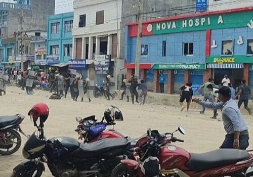 नोभा हस्पिटलमा उपचाररत एक युवकको मृत्यु भएपछि तनाव सिर्जना