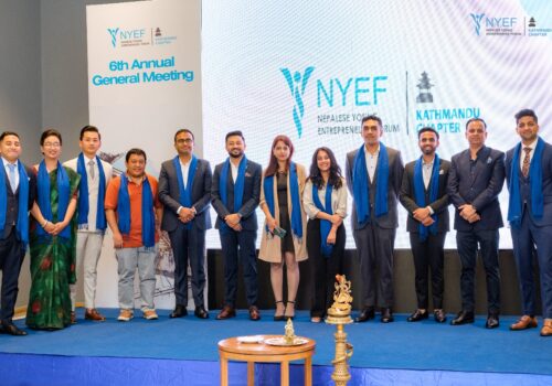 नेपाल युवा उद्यमी मञ्च काठमाडौंको छैठौँ वार्षिक साधारण सभा सम्पन्न