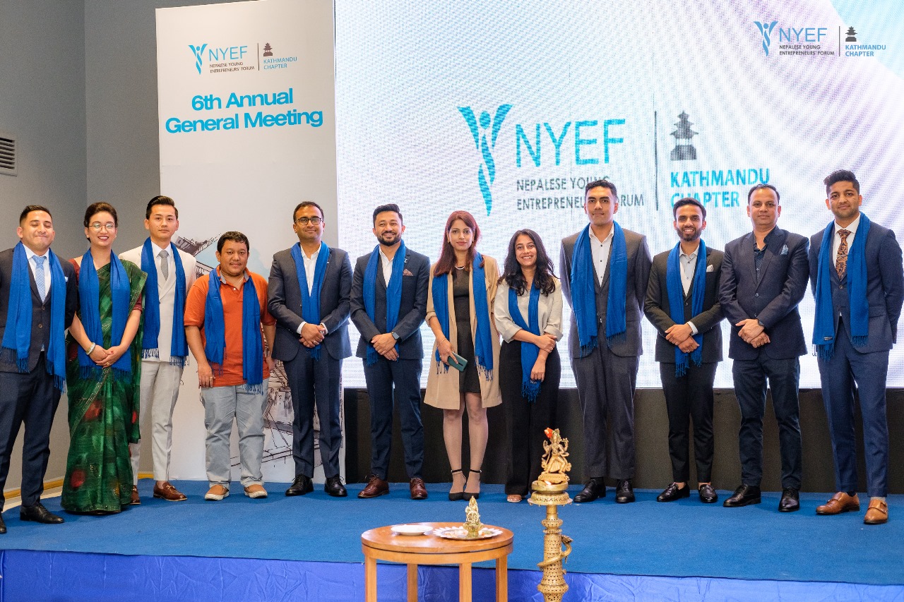 नेपाल युवा उद्यमी मञ्च काठमाडौंको छैठौँ वार्षिक साधारण सभा सम्पन्न