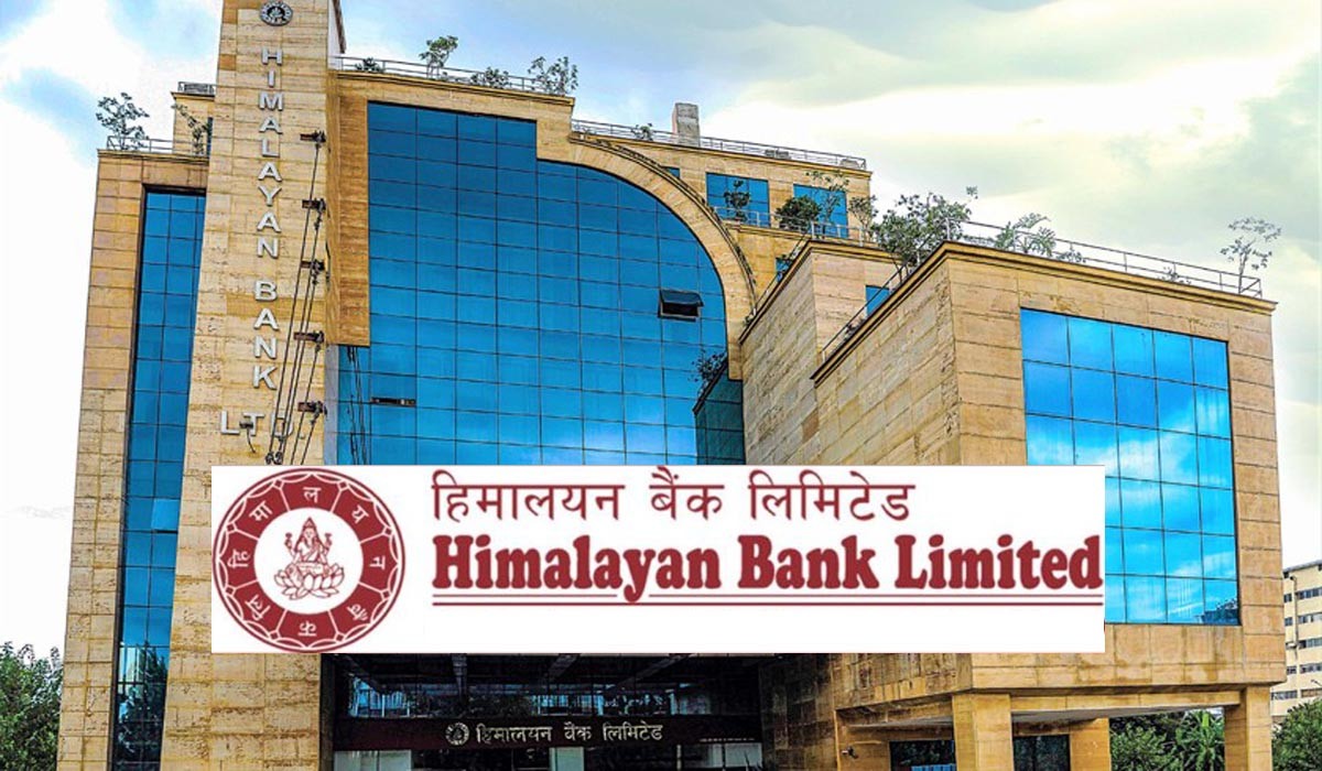 हिमालयन बैंकको नाफा ८१.६० प्रतिशतले बढेर पुग्यो दुई अर्ब ८३ करोड
