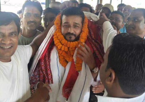 नेपाल सरकारका खानेपानी मन्त्री प्रदीप यादवलाई गृह जिल्ला पर्सामा भब्य स्वागत
