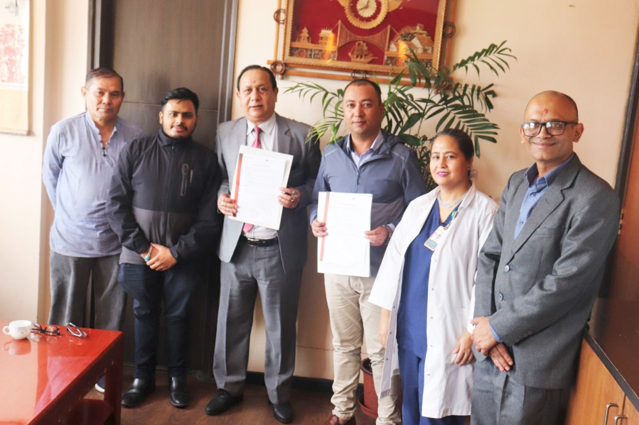 स्मार्ट एप्लाएन्सेस र ॐ हस्पिटलले स्वच्छ खानेपानीकालागी सहकार्य गर्ने