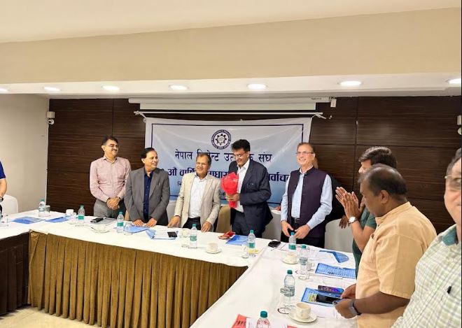 सिमेन्ट उत्पादक संघको अध्यक्षमा शिवम् सिमेन्टका प्रबन्ध निर्देशक मारु