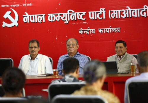 प्रचण्डको दाबी : हसिना र मलाई सत्ताच्यूत गर्ने शक्ति एउटै हो