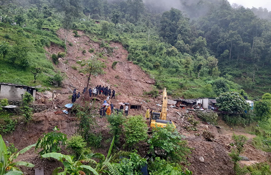 बाढी पहिरोलगायतका विपद्मा परी आजसम्म १७५ को मृत्यु