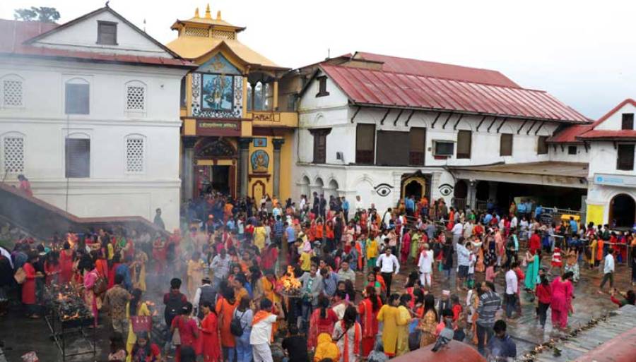 पशुपतिनाथ मन्दिरमा तीजको सम्पूर्ण तयारी पूरा