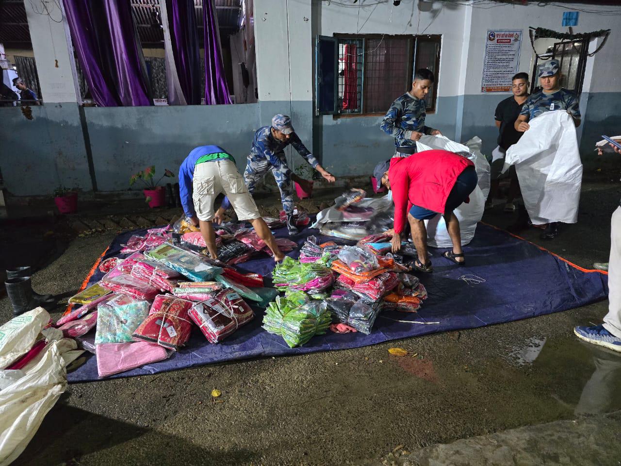 वीरगंजका विभिन्न नाकाहरुबाट अवैध रुपमा नेपाल भित्र्याउँदै गरेको सामान बरामद