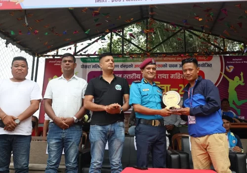 अपराध न्युनिकरणमा खेलकुदले सहयोग गर्छ: प्रहरी उपरीक्षक थापा