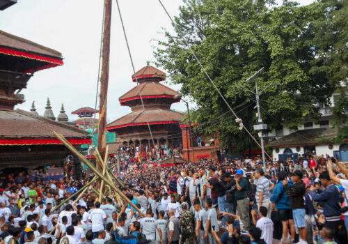 भाद्र शुक्ल चतुर्दशी : इन्द्रजात्रा पर्व मनाइँदै