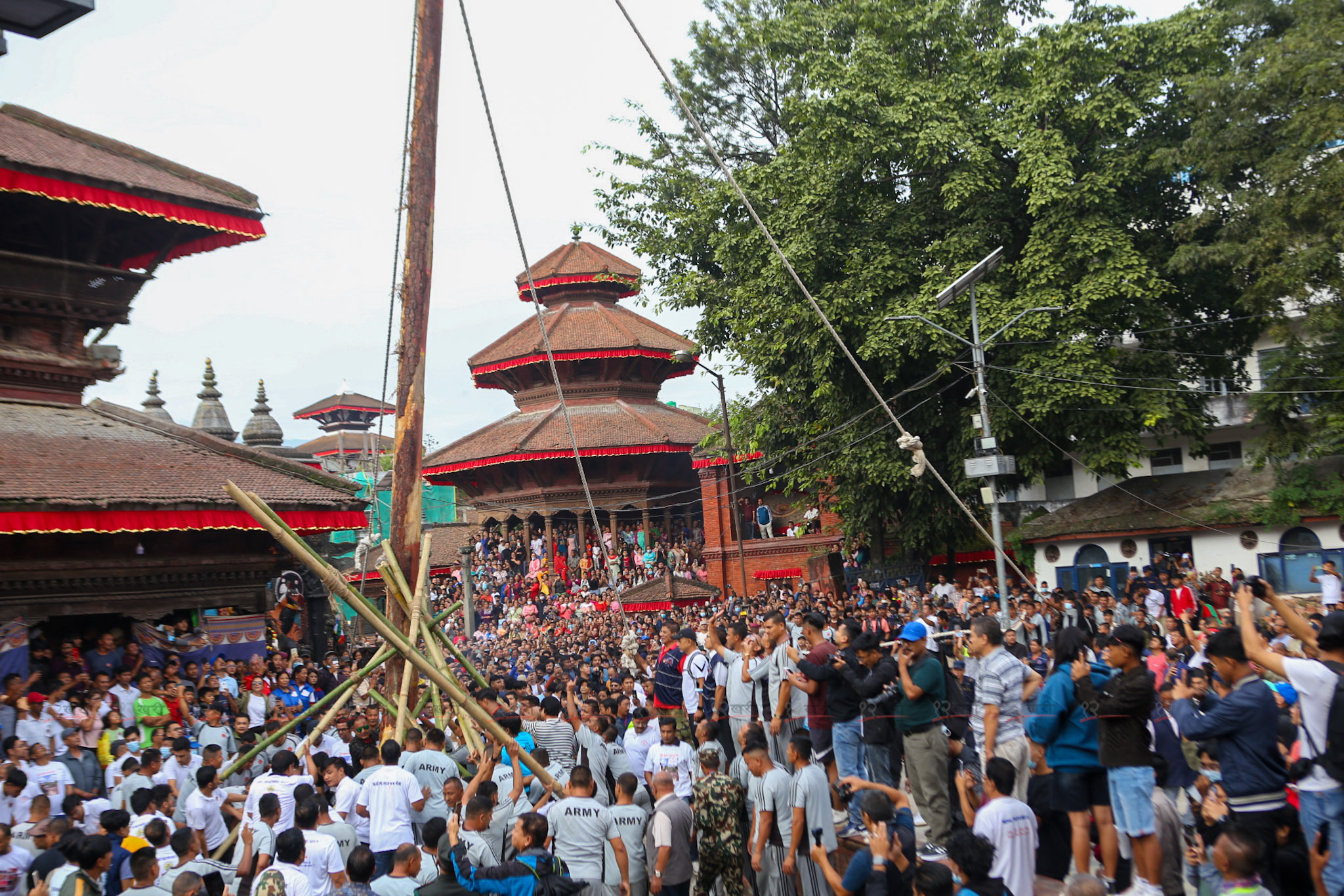 भाद्र शुक्ल चतुर्दशी : इन्द्रजात्रा पर्व मनाइँदै