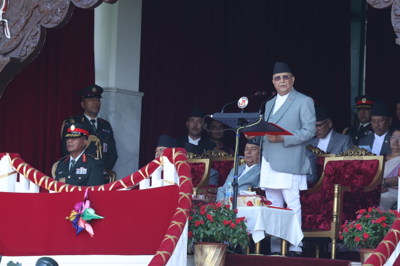 काम गरेर देखाउने बाहेक यो सरकारको अरु कुनै एजेण्डा छैन : प्रधानमन्त्री