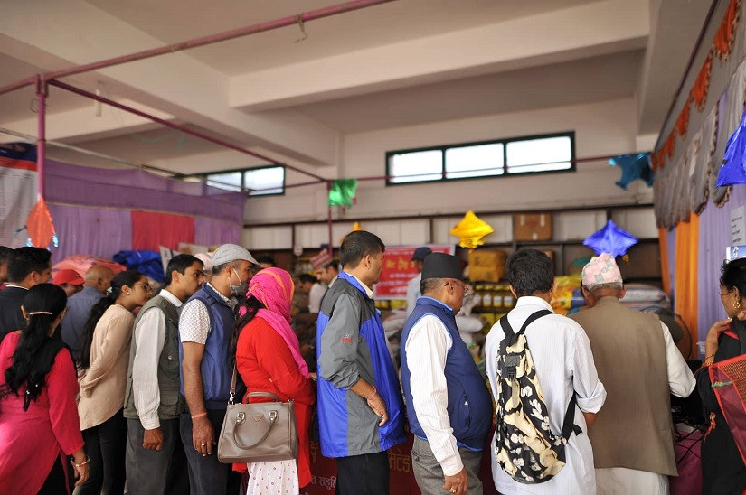 साल्ट ट्रेडिङको सहकार्यमा नेपाली जुत्ताको सुपथ मूल्य पसल