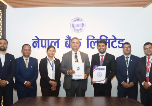 नेपाल बैंक र ASG Eve Care and Health Services Pvt. Ltd fiE बीच सम्झौता