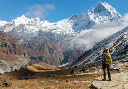 अन्नपूर्ण प्रथम हिमालको आधार शिविर क्षेत्रमा आन्तरिक पर्यटकको भीड