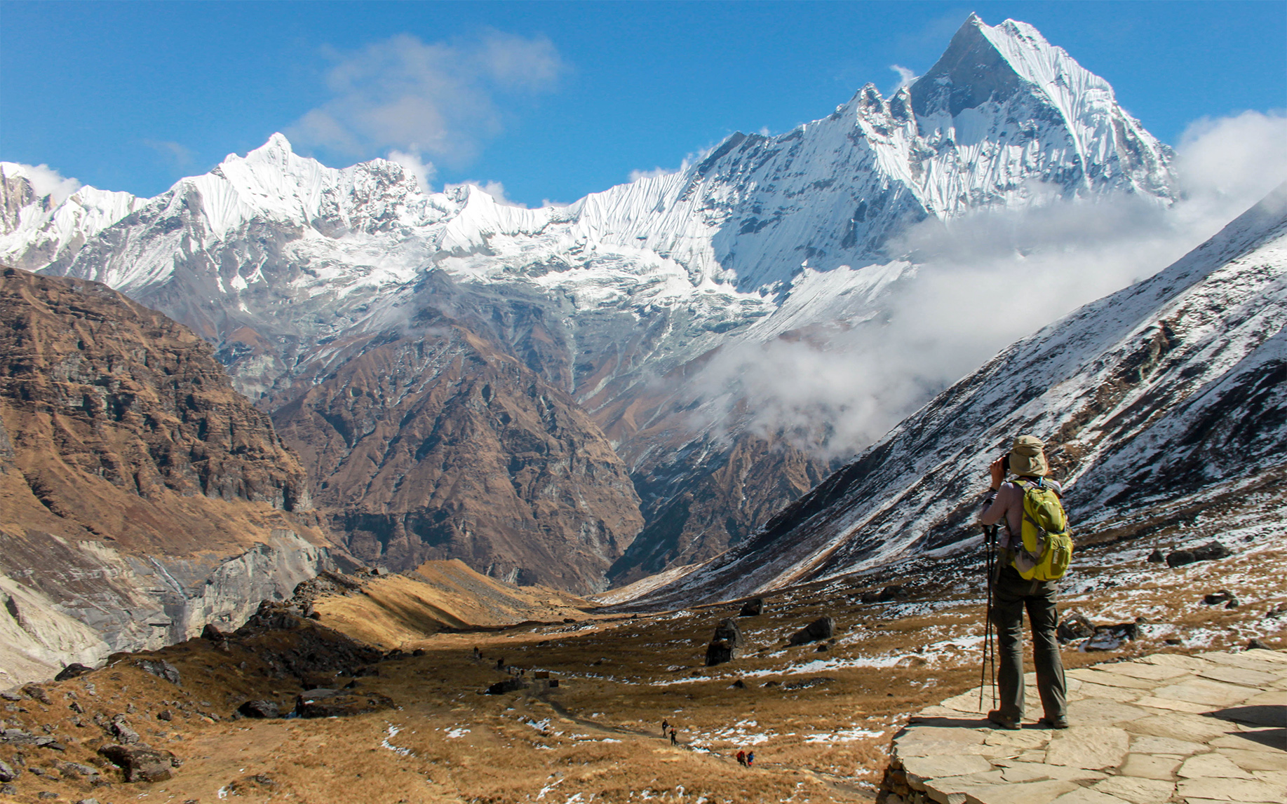अन्नपूर्ण प्रथम हिमालको आधार शिविर क्षेत्रमा आन्तरिक पर्यटकको भीड